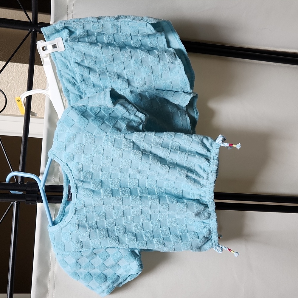 Vince Camuto terrycloth girls 12 pajama set